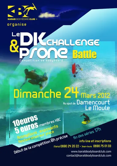 Affiche du DK Challenge & Prone Battle 2013